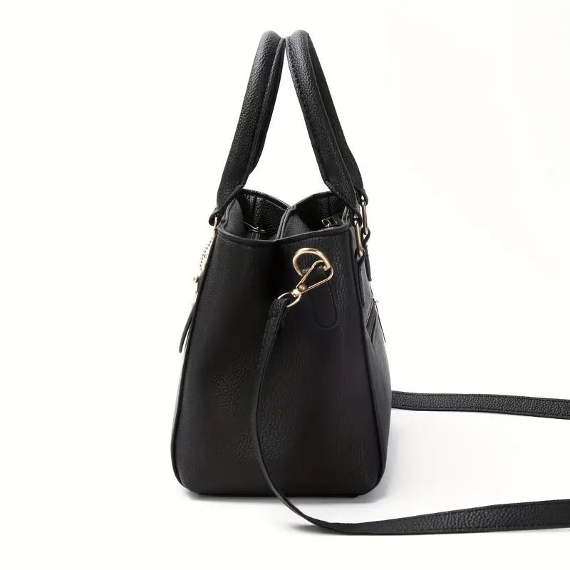 Bolsa Feminina de Couro Dália Lux – Design Árabe, Elegância Atemporal