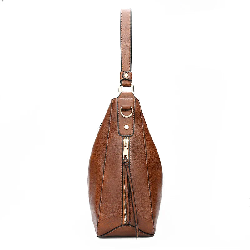 Bolsa Feminina de Couro Tiracolo Transversal ChicBelle