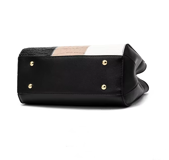 Bolsa pretacom visual fashion e estrutura firme
