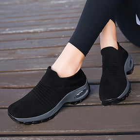 Tênis Ortopédico Feminino Preto Vitta Confort